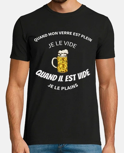 T-shirt birra umorismo bibita campeggio bocce barbecue amici