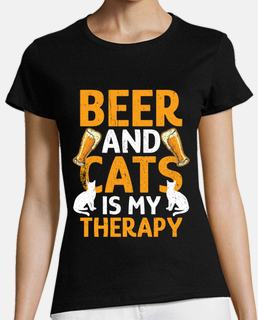 birra e gatti sono la mia terapia