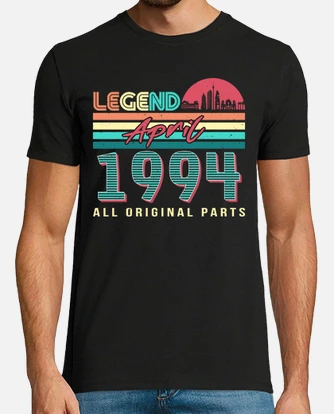 Birth year april 1994 t-shirt | tostadora