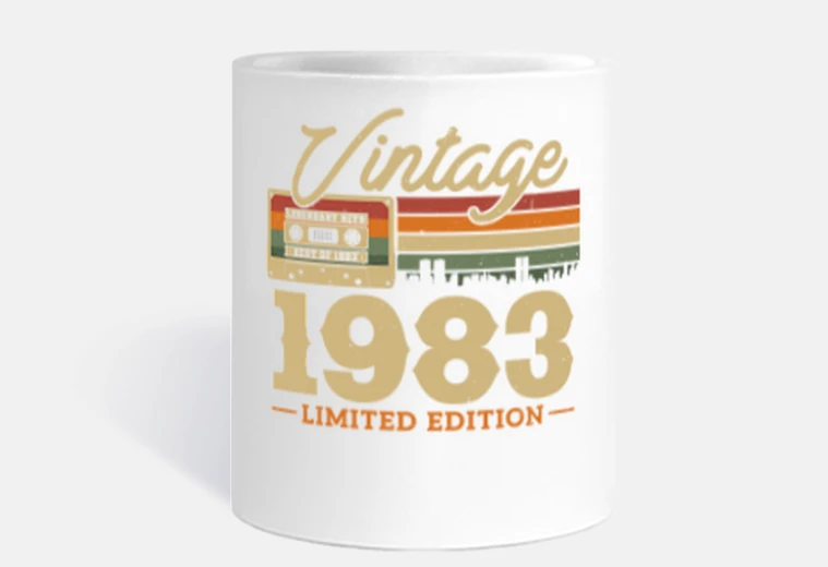 Cup birthday 1983 - 40 years