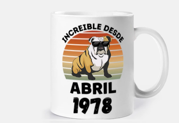 Cup birthday dog