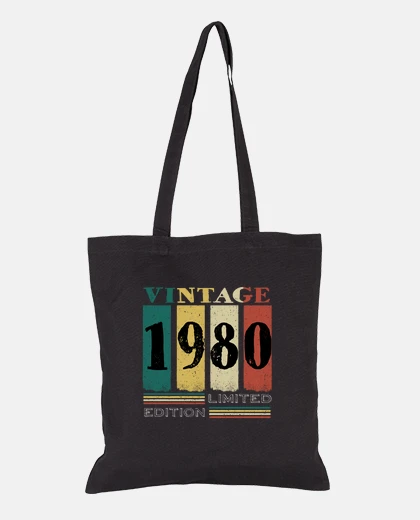 Bag birthday gift year of birth 1980