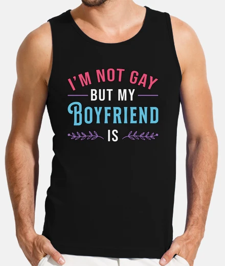 T-shirt bisessuale non sono gay ma il mio ragaz