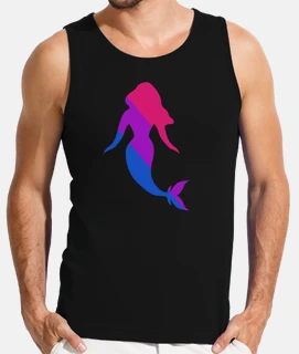 Bisexual pride mermaid bi colors