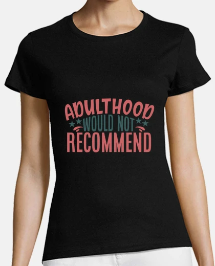 T-shirt bisogna diffidare degli adulti, contestando la potestà genitoriale