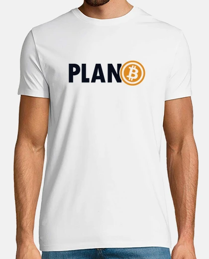 Tee-shirt Bitcoin Plan B Blockchain Crypto Cryptocurrency Bitcoin