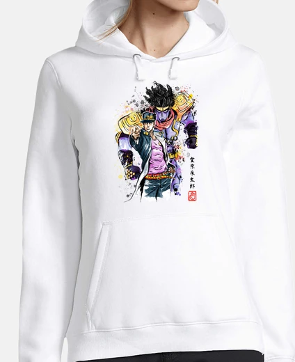 Hoodie bizarre adventure watercolor