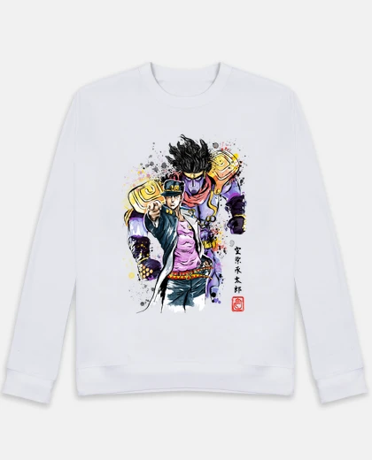 Hoodie bizarre adventure watercolor