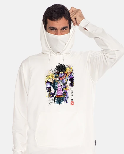 Hoodie bizarre adventure watercolor