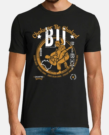 T-shirt bjj soffocare o essere soffocato