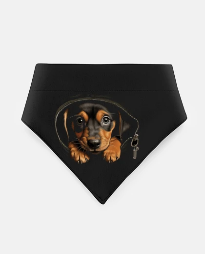Mascotas black and brown shepherd dachshund pupp