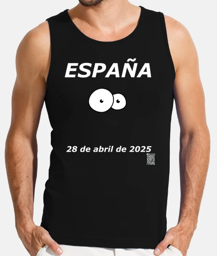 Tee-shirt black cam man - panne du 28 avril 2025