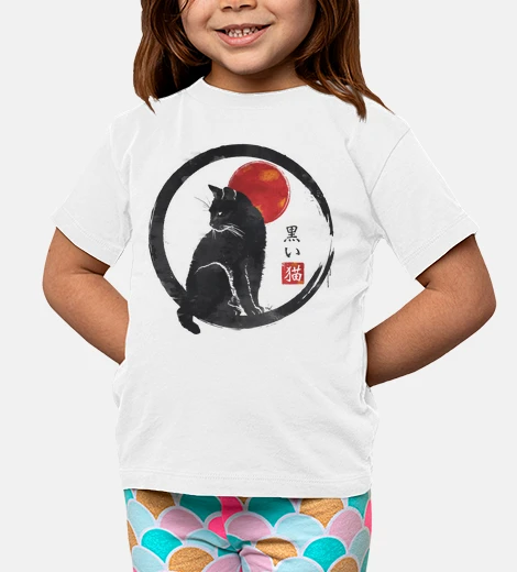 Kids black cat