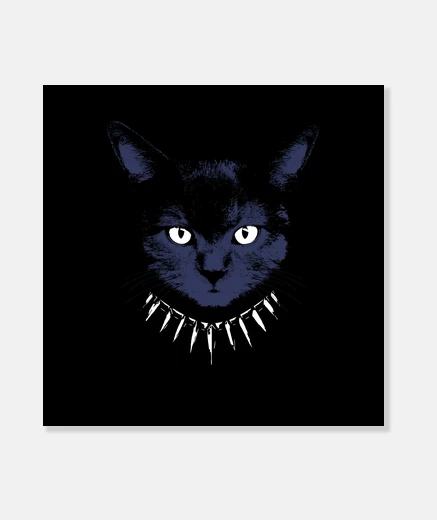 Wall Black Cat
