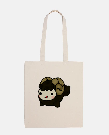 Bag black goat kawaii
