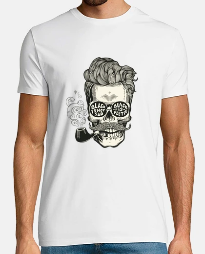 Playera Black is Poetic