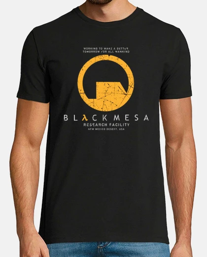 Camiseta Black Mesa - negro