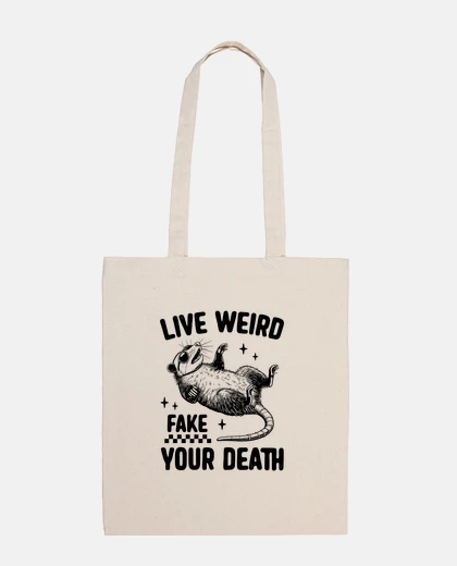 Bag black opossum