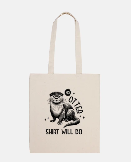 Bag black otter