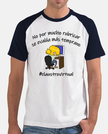 T-shirt black rubrics
