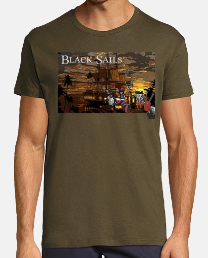 Camiseta black sails play mobil