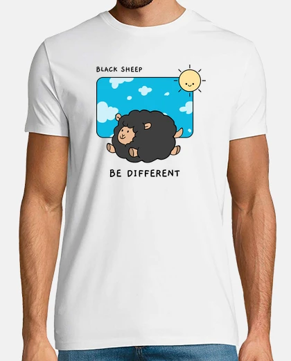 Camiseta Black Sheep - Be Different