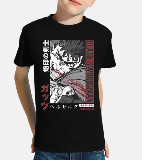 Ropa Black Swordsman Berserker IKIGAISEKAI