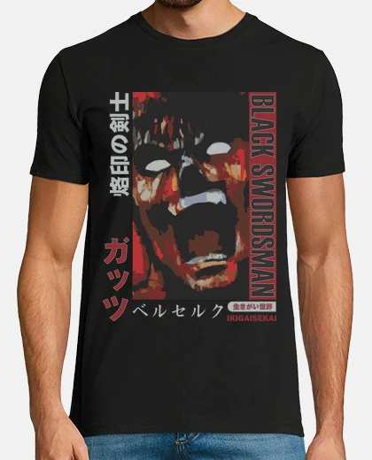 Camiseta Black Swordsman IKIGAISEKAI