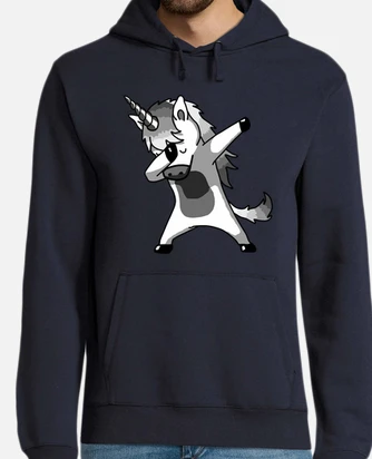 Black unicorn hoodie clearance