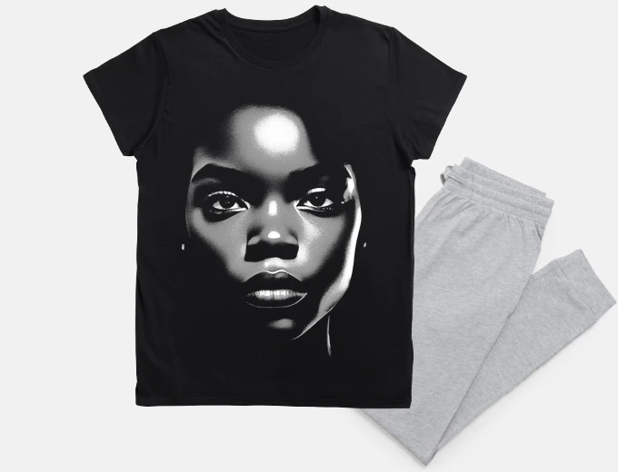 Pyjama black woman affirmation identity night sleep collective rebel