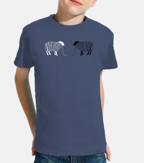 black and white sheep