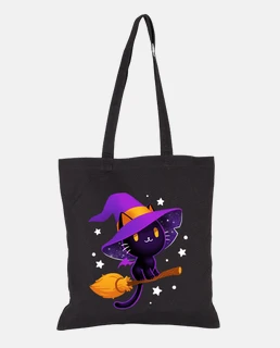 black witch cat - magical kitty