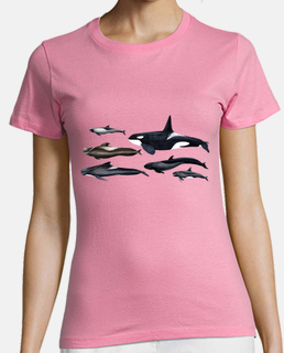 Blackfish: orcas y ballenas piloto camiseta mujer
