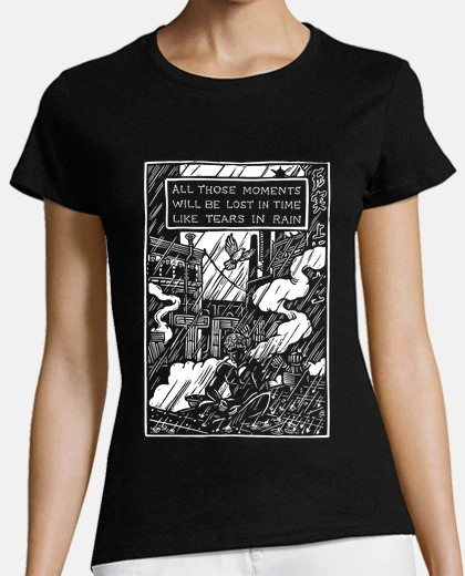 Tee-shirt blade run ner blanc