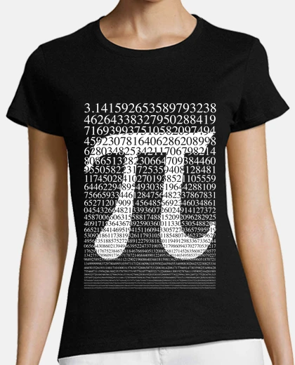 Tee-shirt blanc pi