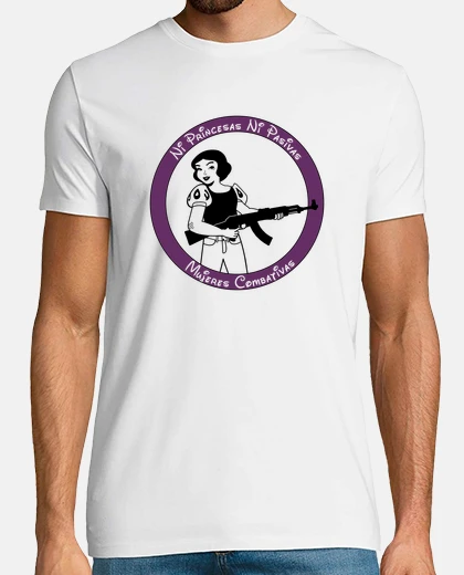 Camiseta blancanieves combativa cami blanca