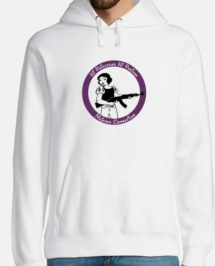 Sudadera blancanieves combativa sudadera blanca 1