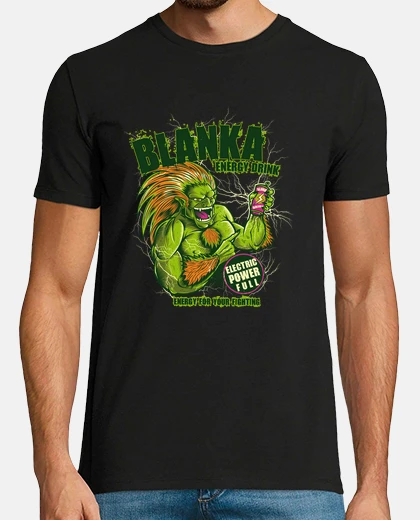 T-shirt blanka energy bevanda