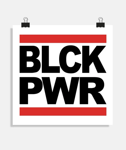 Poster blck pwr