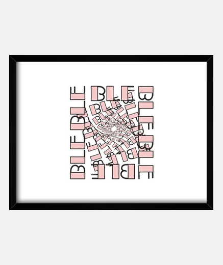 Framed ble rosa pantone 13-1520 tcx