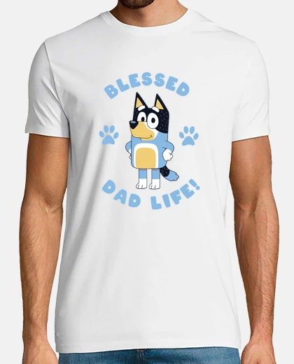 T-shirt Blessed Dad Life
