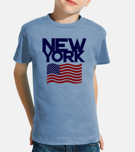 Vêtements bleu de New York
