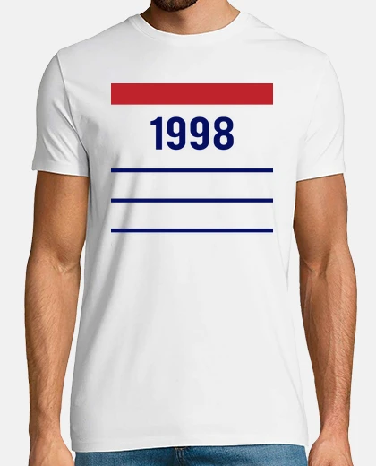 Tee-shirt Bleus 1998