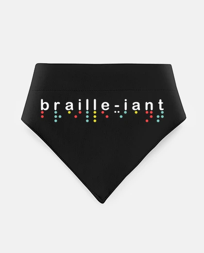 Mascotas blind blind love braille piano doggie