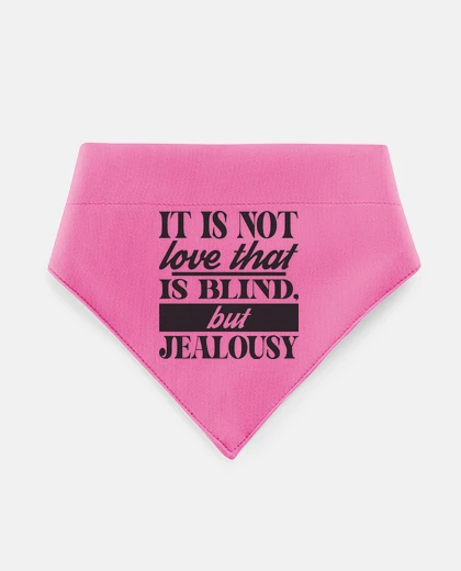 Mascotas blind jealousy but not doggie love