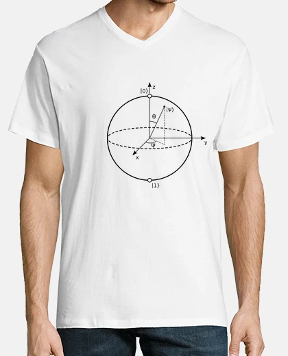 Camiseta Bloch sphere