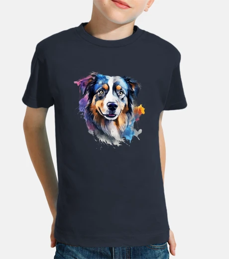 Ropa blog de raza de perro pastor australiano tricolor