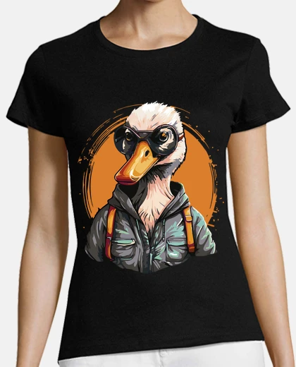 T-shirt blog sulla pensione dell&#39;aviatore paracadutista anatra