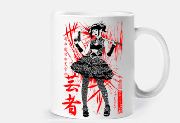 Cup bloody warrior