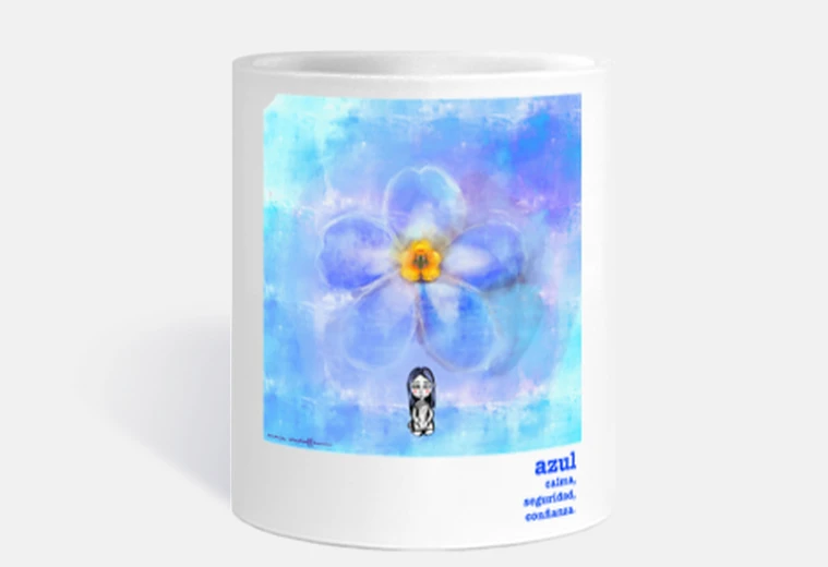 Tazza blu